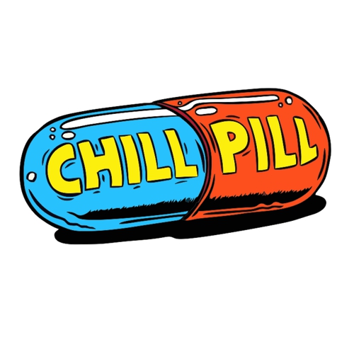 ChillPill samolepka